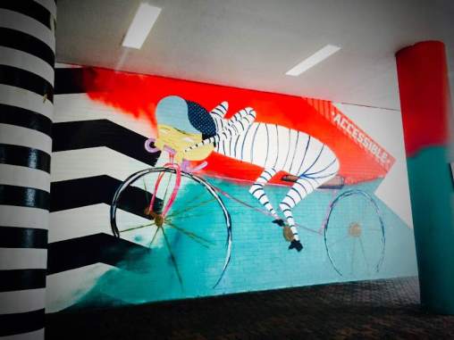 bike mural
